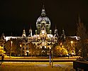 Neues Rathaus im Winter 2008