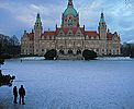 Neues Rathaus im Winter 2008