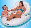 weisse Pool-Lounge von Intex