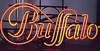 Buffalo-Neon-Werbung
