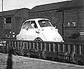 Autoreisezug mit Isetta